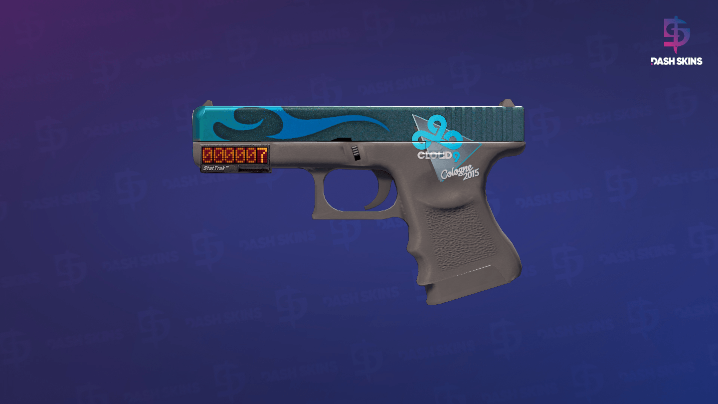 StatTrak™ Glock-18 | Bunsen Burner (Field-Tested) Screenshot Playside