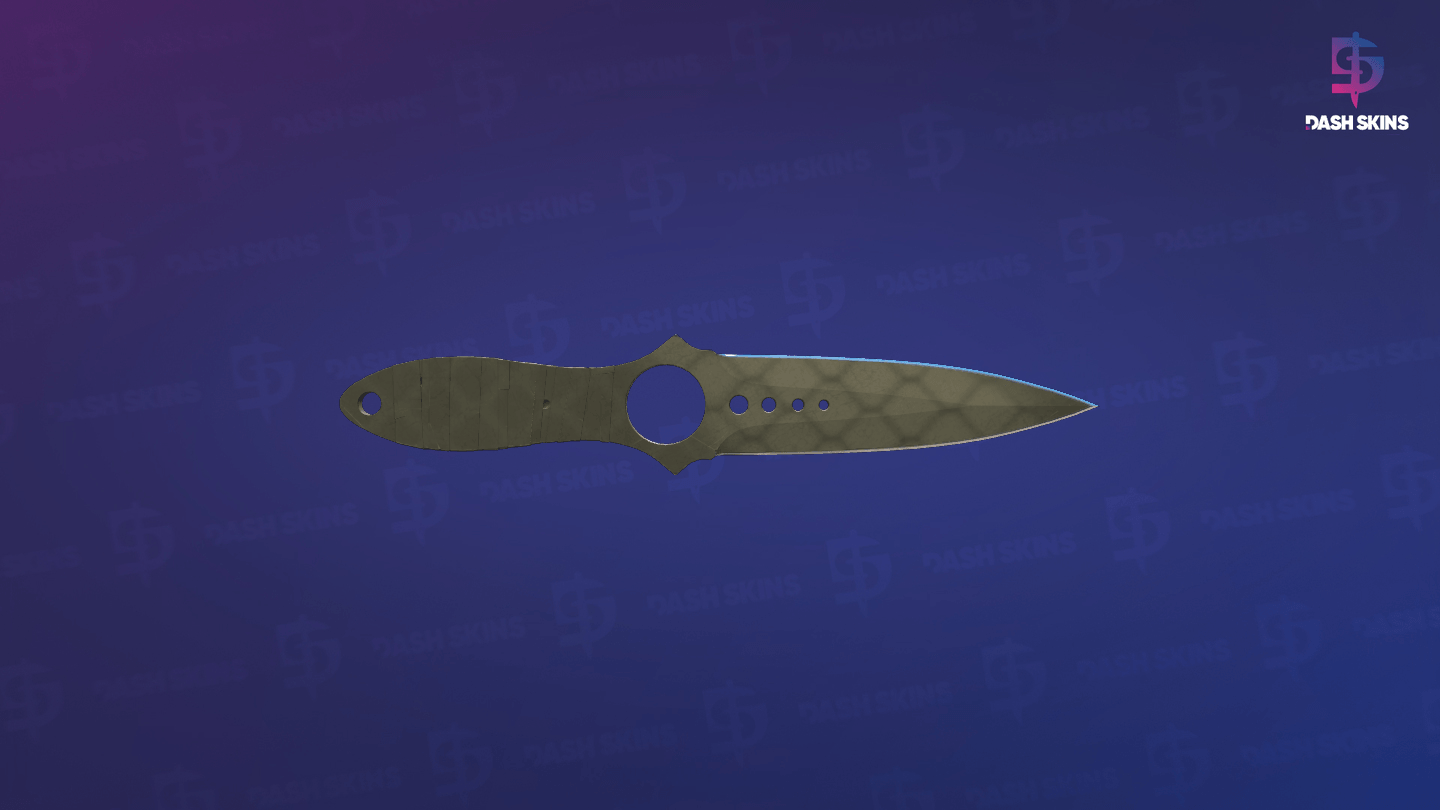 ★ Skeleton Knife | Safari Mesh (Well-Worn) Screenshot Playside