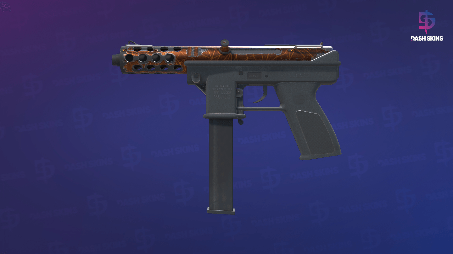 Tec-9 | Red Quartz (Field-Tested) Screenshot Playside