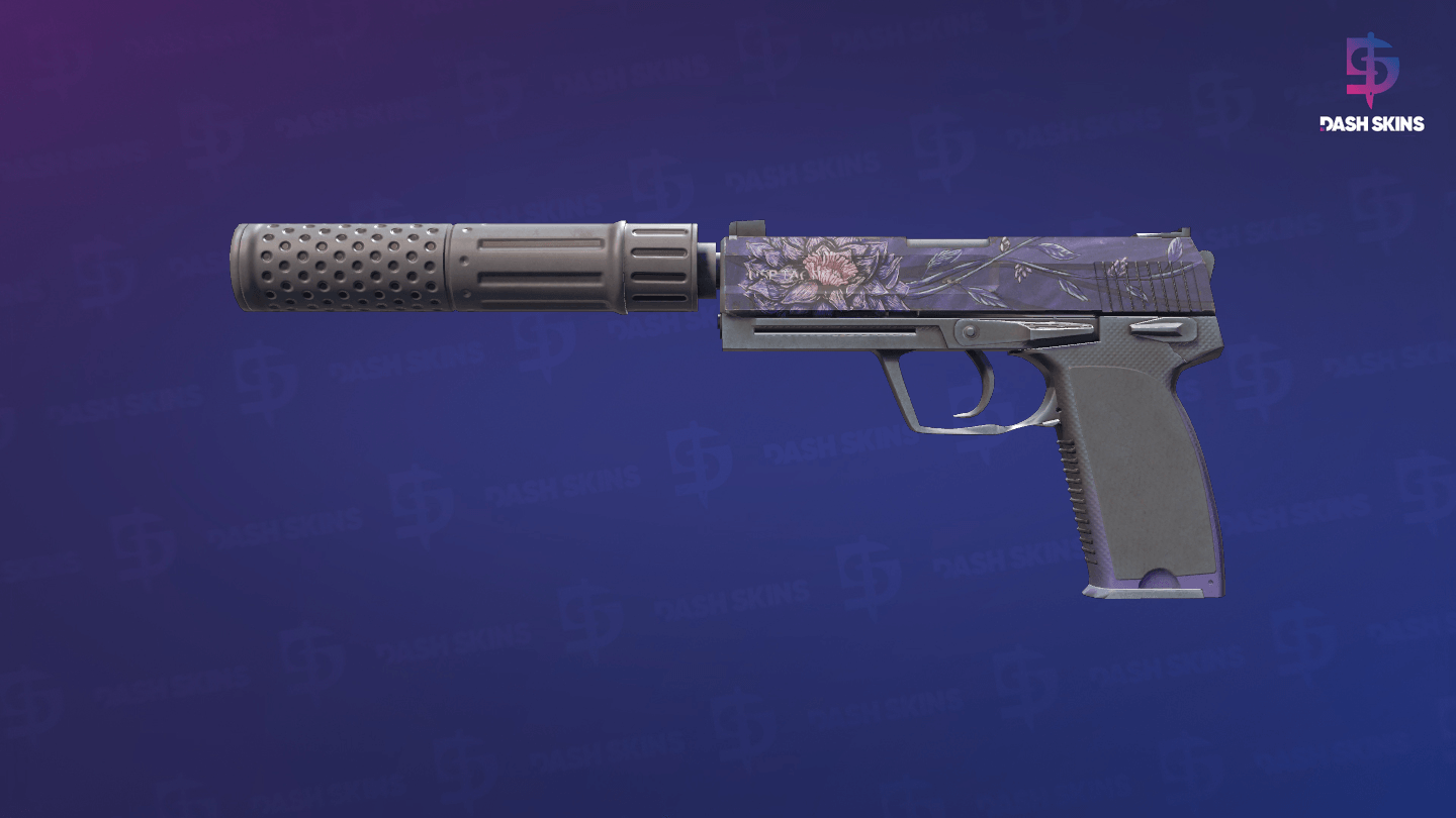 USP-S | Black Lotus (Field-Tested) Screenshot Playside