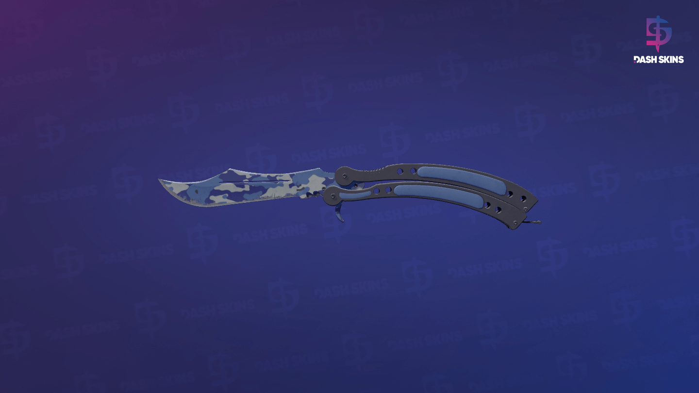 ★ Butterfly Knife | Bright Water (Field-Tested) Screenshot Playside