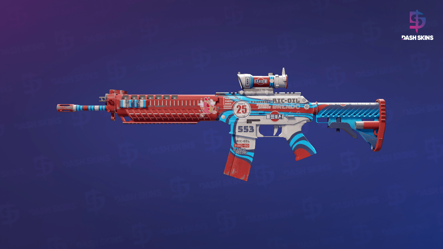 SG 553 | Integrale (Field-Tested) Screenshot Playside