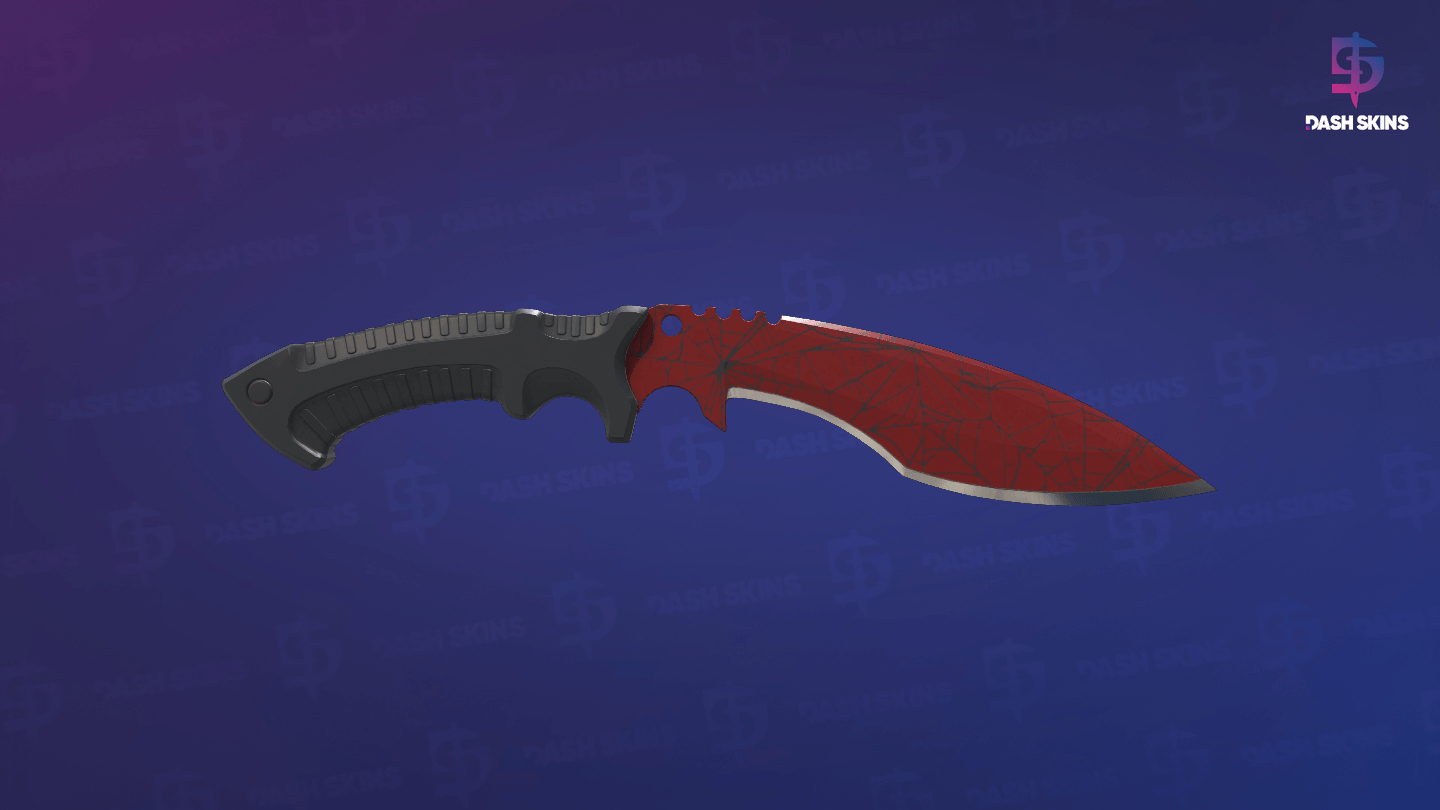 ★ Kukri Knife | Crimson Web (Minimal Wear) Screenshot Playside