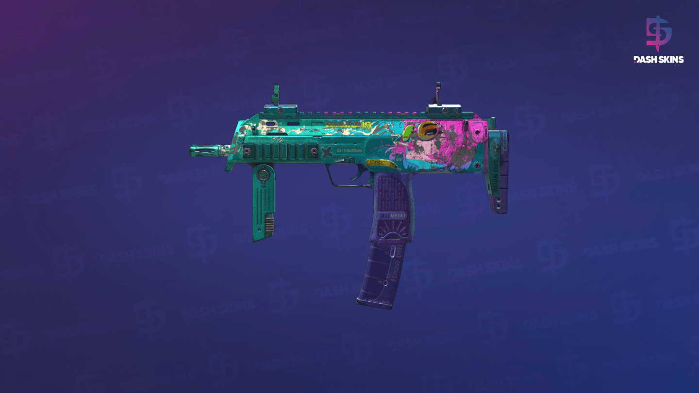 MP7 | Smoking Kills (Battle-Scarred) Screenshot Playside