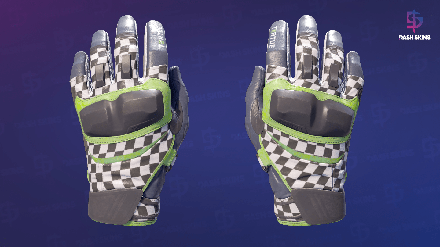 ★ Moto Gloves | Finish Line (Field-Tested) Screenshot Playside
