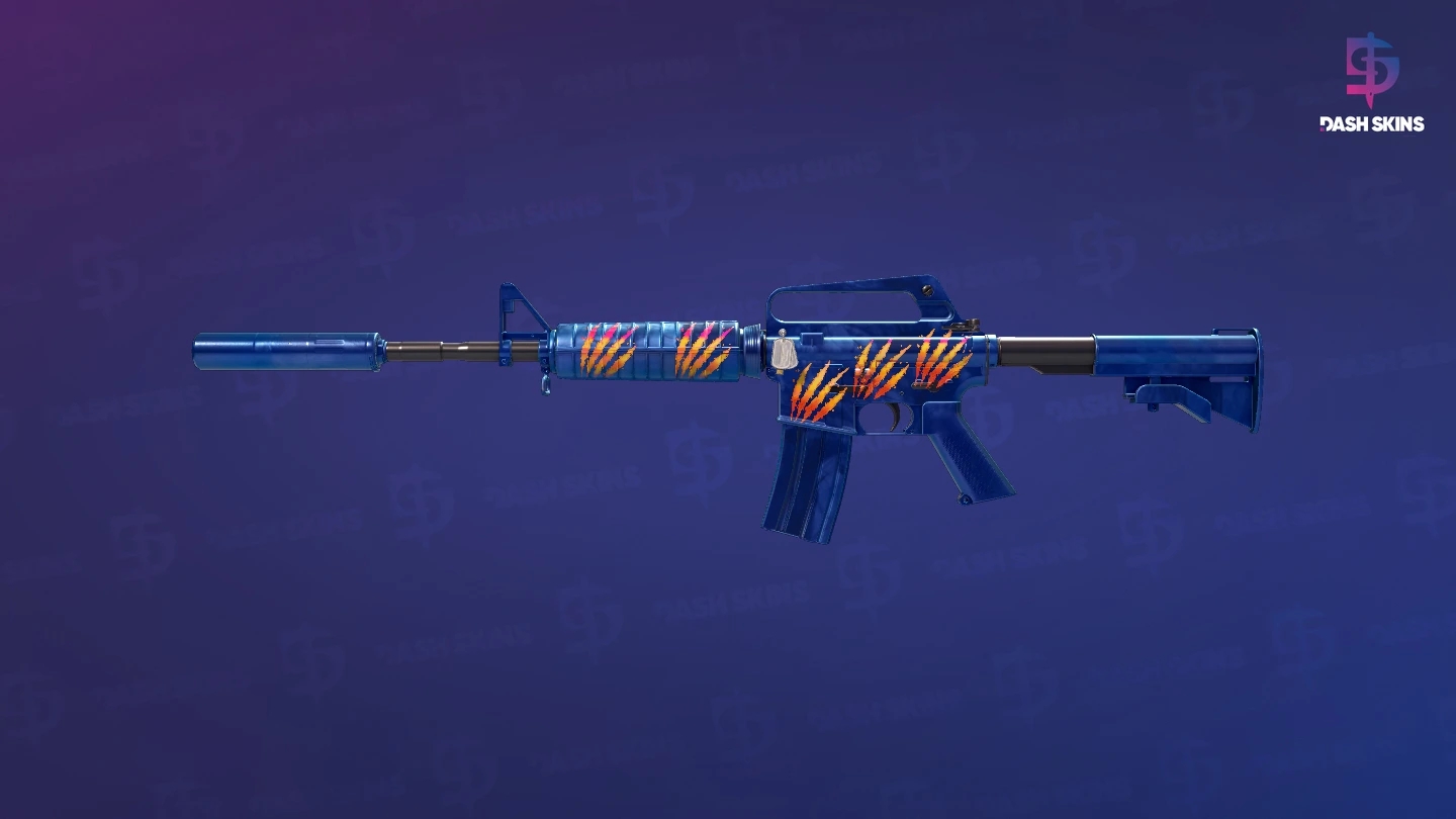 M4A1-S | Blue Phosphor (Factory New) Screenshot Playside