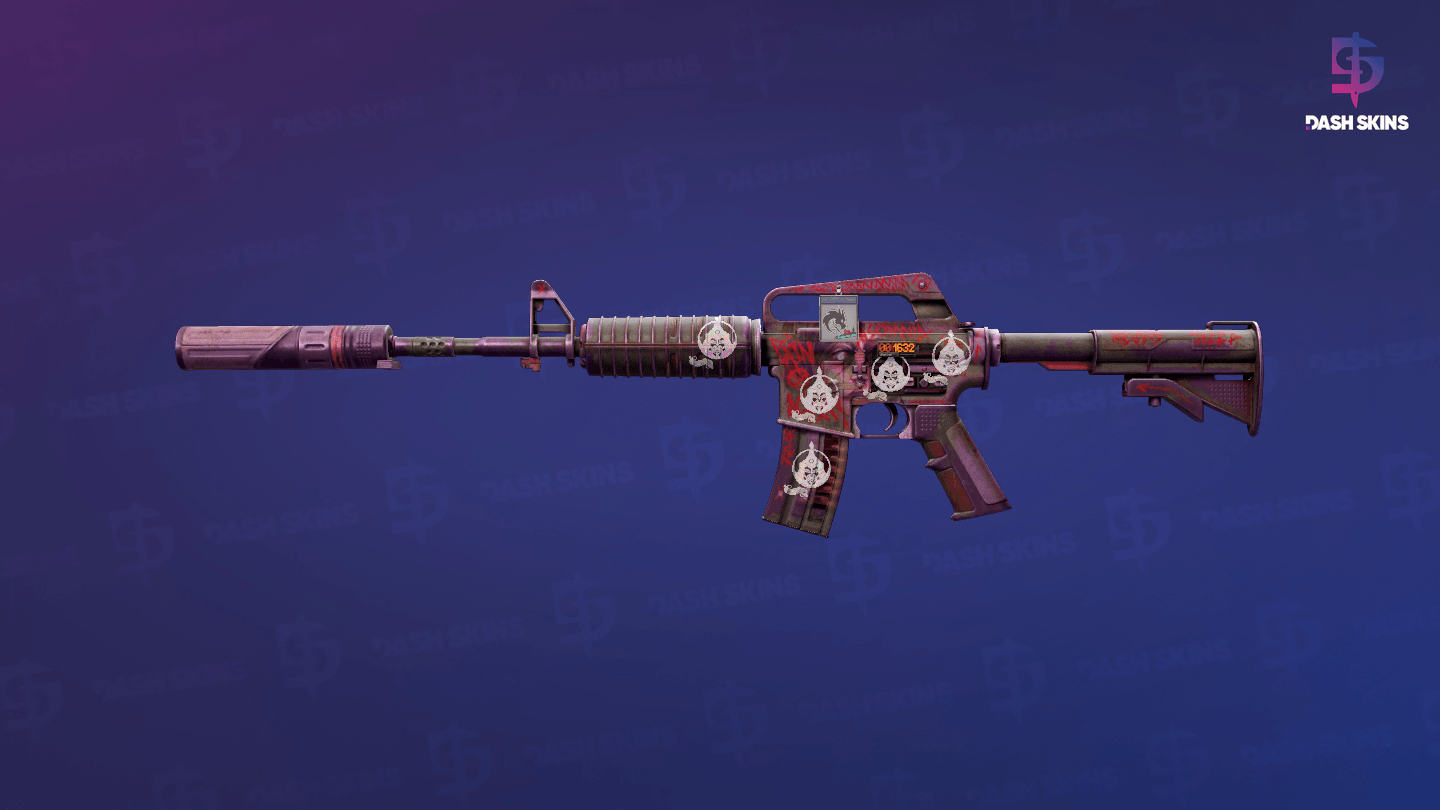 StatTrak™ M4A1-S | Night Terror (Battle-Scarred) Screenshot Playside