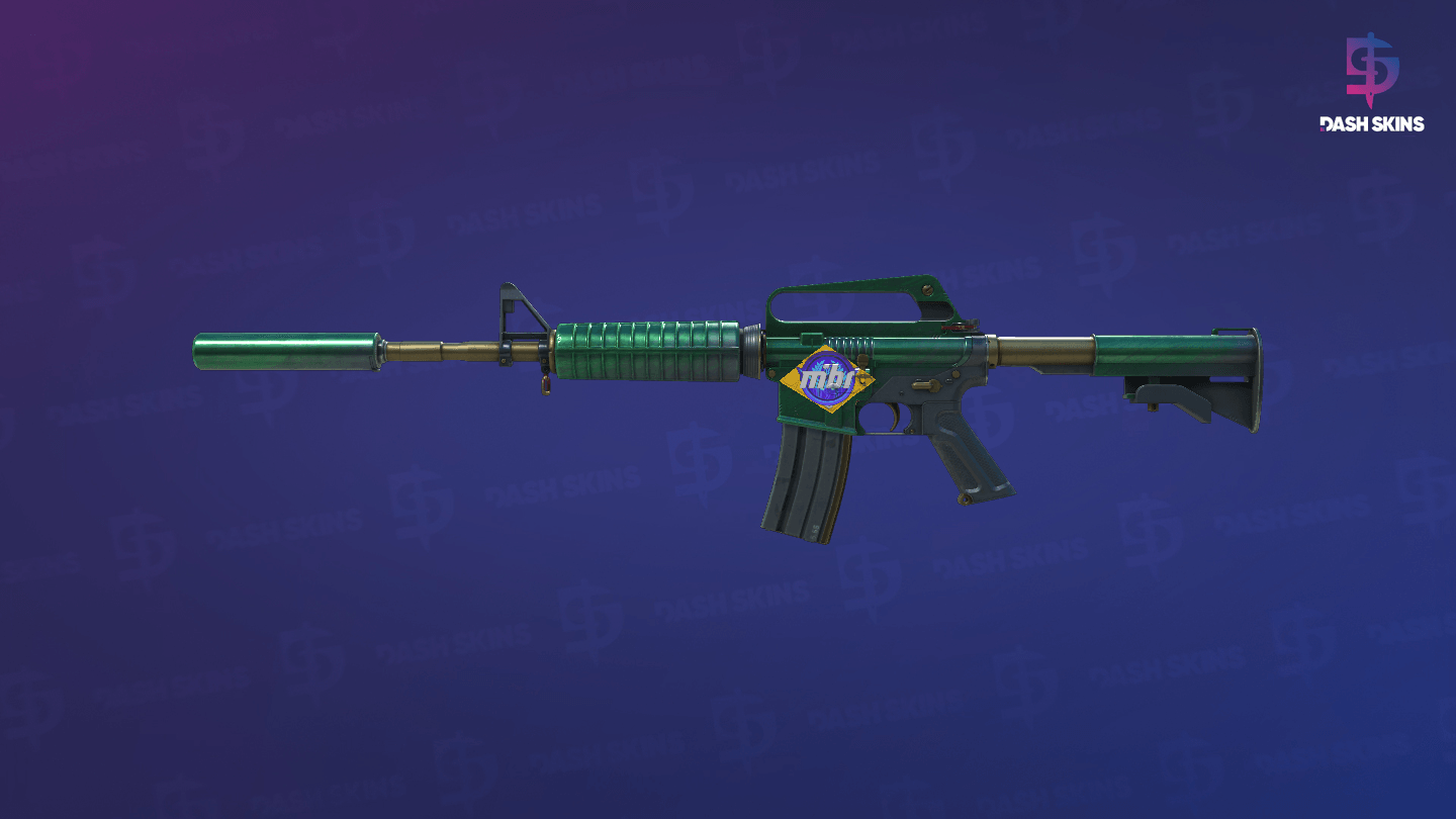 M4A1-S | Electrum (Well-Worn) Screenshot Playside
