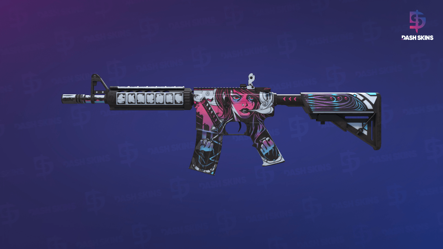 M4A4 | Neo-Noir (Minimal Wear) Screenshot Playside
