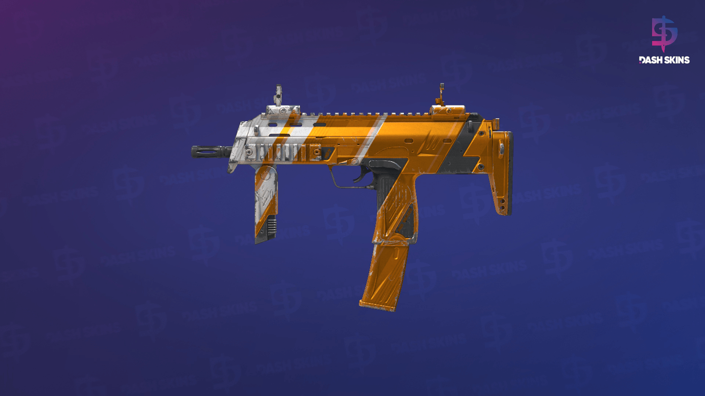 MP7 | Amberline (Field-Tested) Screenshot Playside
