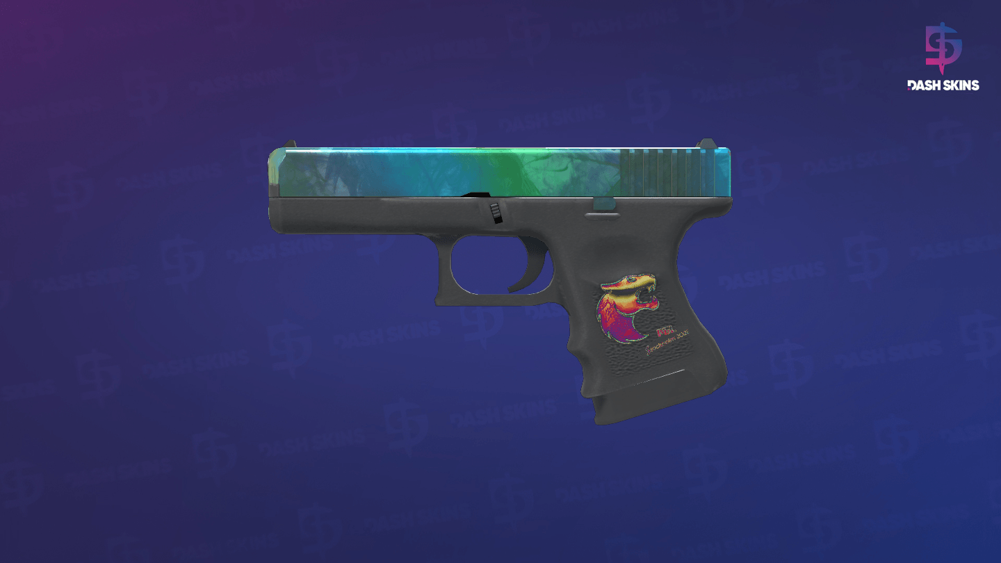 Glock-18 | Gamma Doppler (Minimal Wear) - Phase 3 Screenshot Playside
