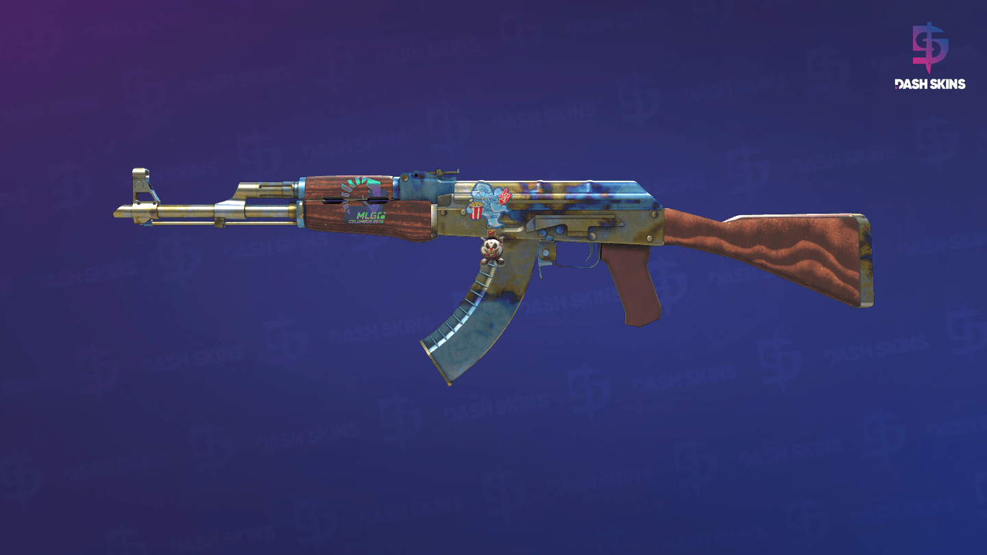 AK-47 | Case Hardened (Field-Tested) Screenshot Playside