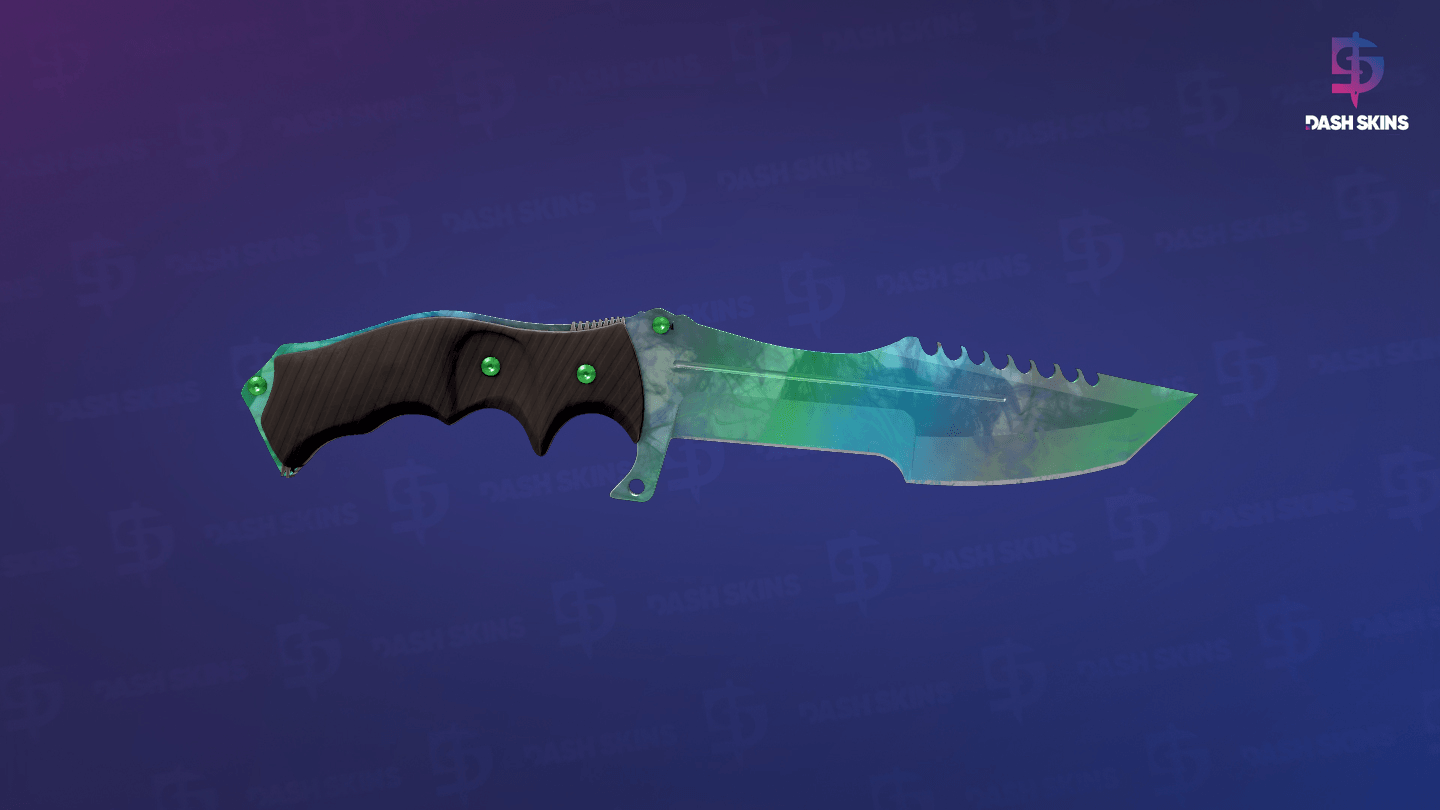 ★ Huntsman Knife | Gamma Doppler (Factory New) - Phase 3 Screenshot Playside