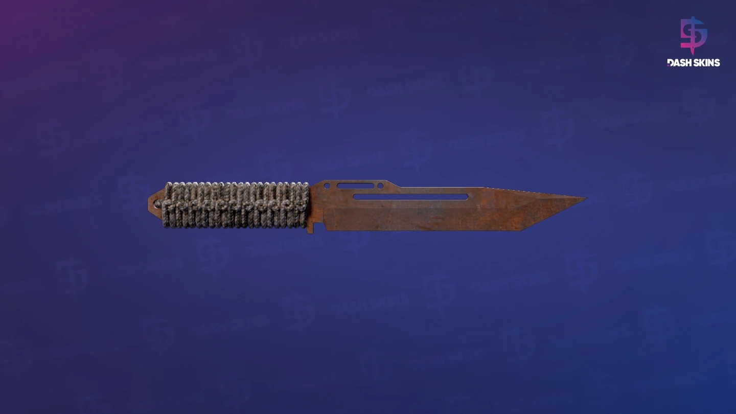 ★ Paracord Knife | Rust Coat (Battle-Scarred) Screenshot Playside
