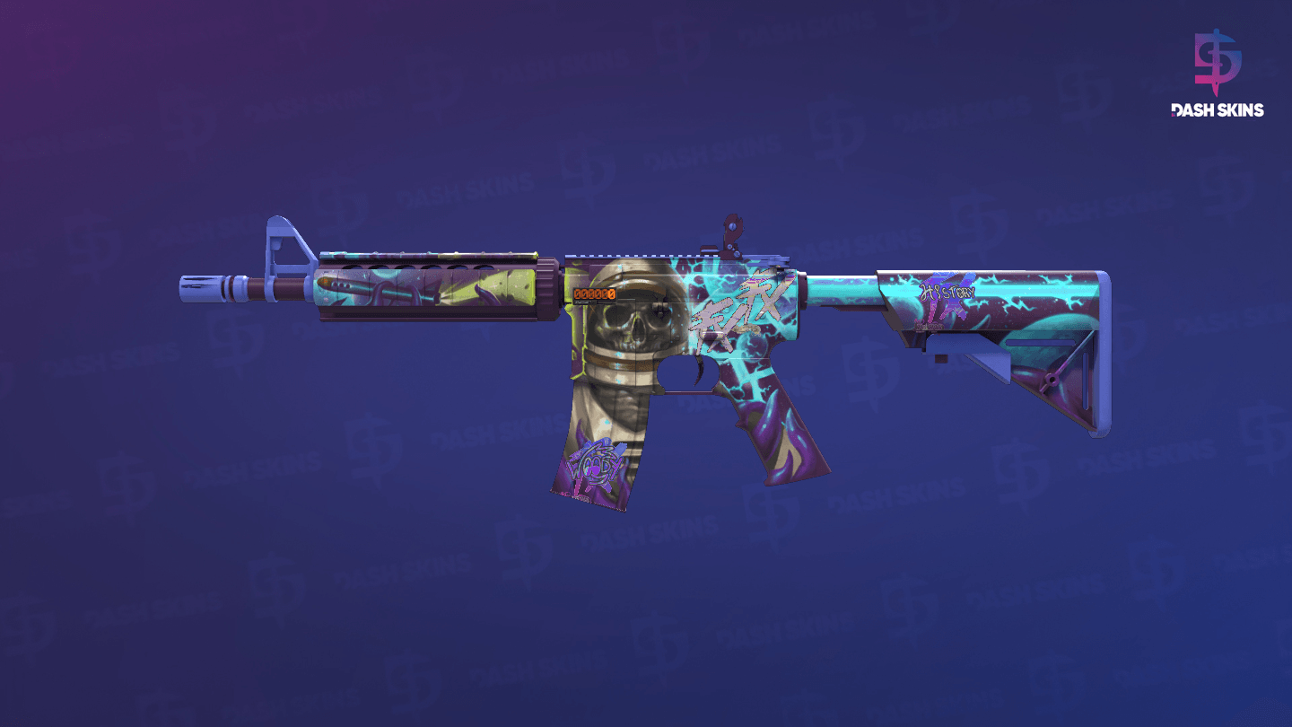 StatTrak™ M4A4 | Desolate Space (Field-Tested) Screenshot Playside