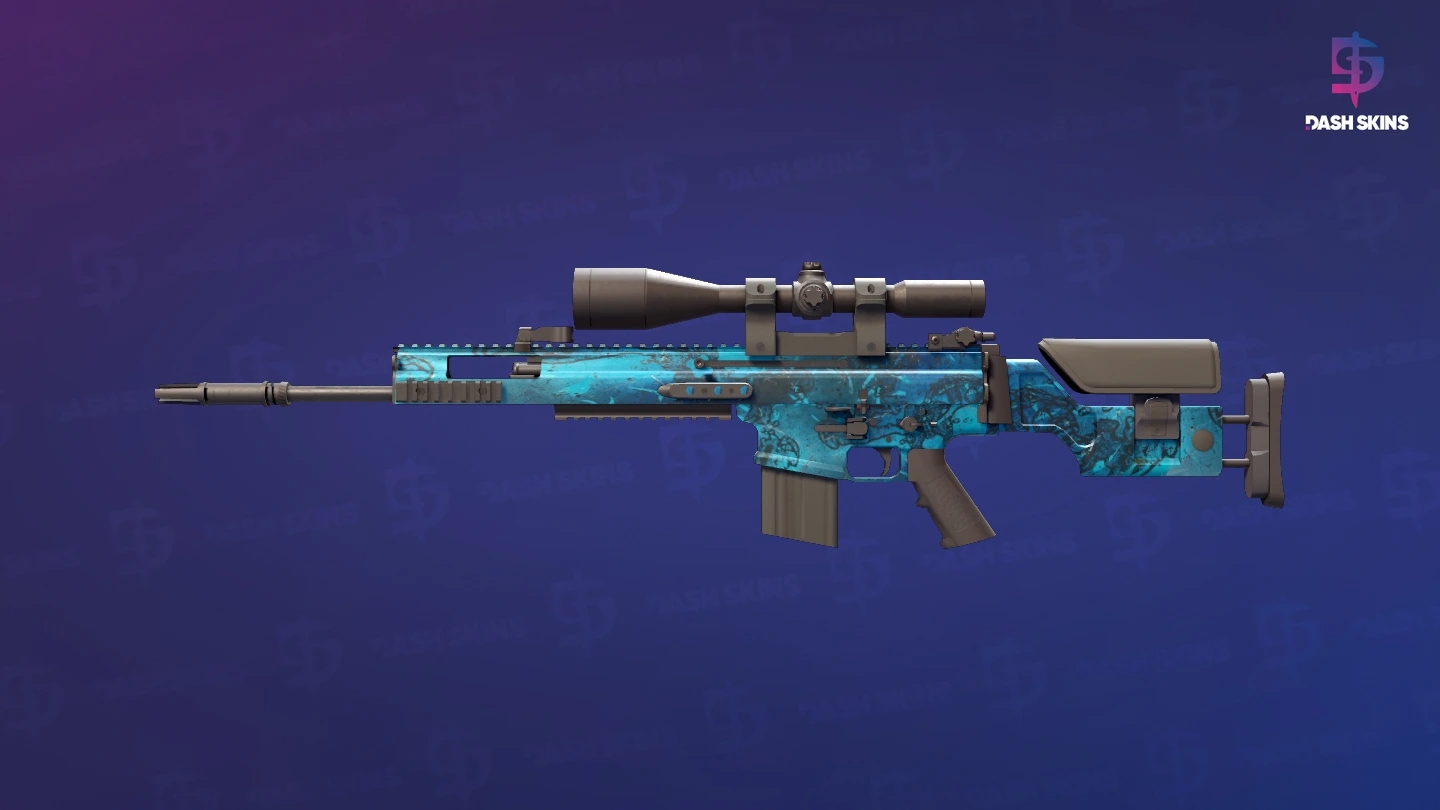 SCAR-20 | Grotto (Field-Tested) Screenshot Playside