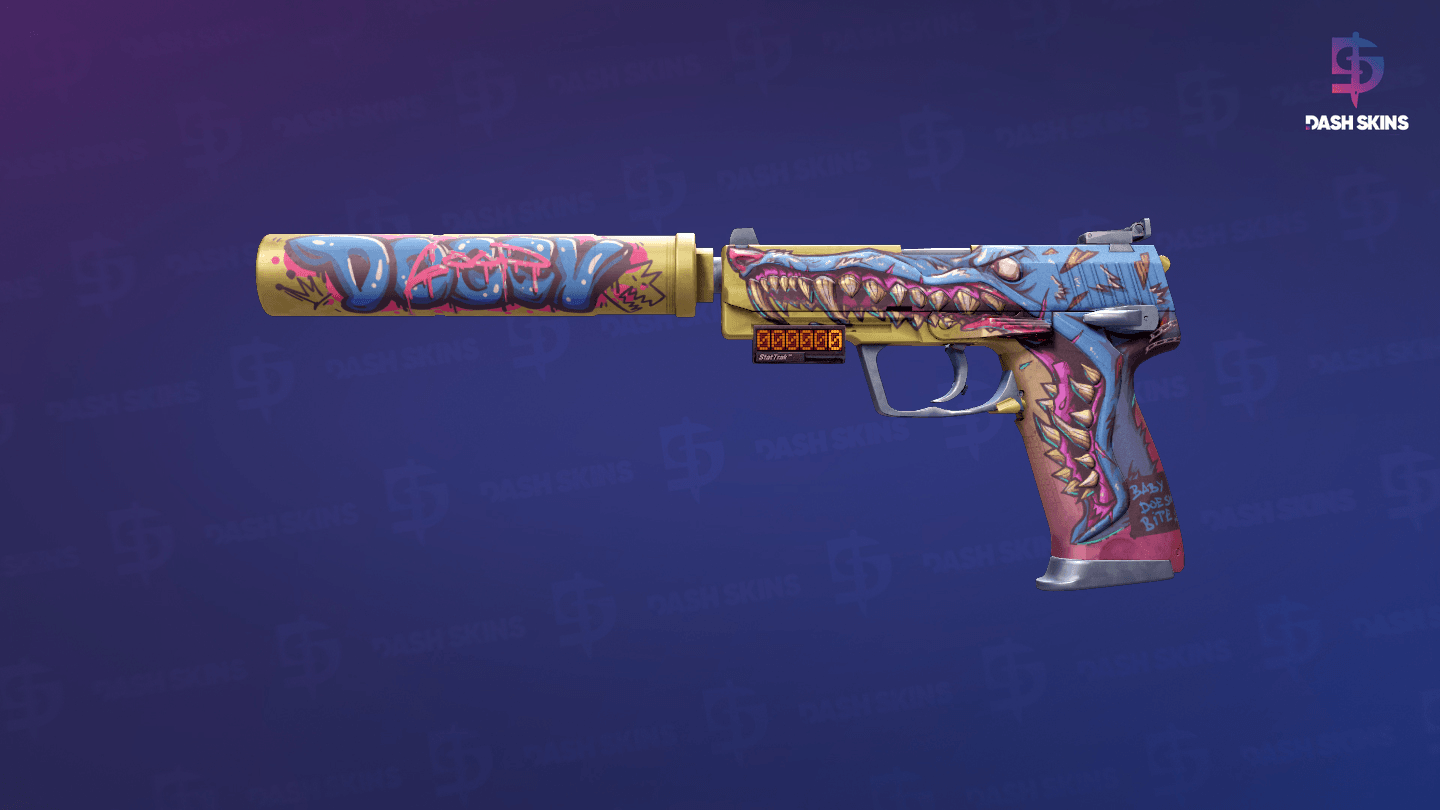 StatTrak™ USP-S | Jawbreaker (Minimal Wear) Screenshot Playside