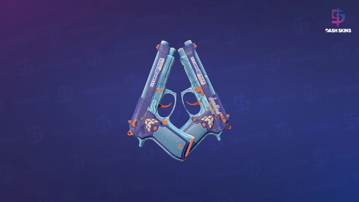 Dual Berettas | Hydro Strike (Field-Tested) Screenshot Playside