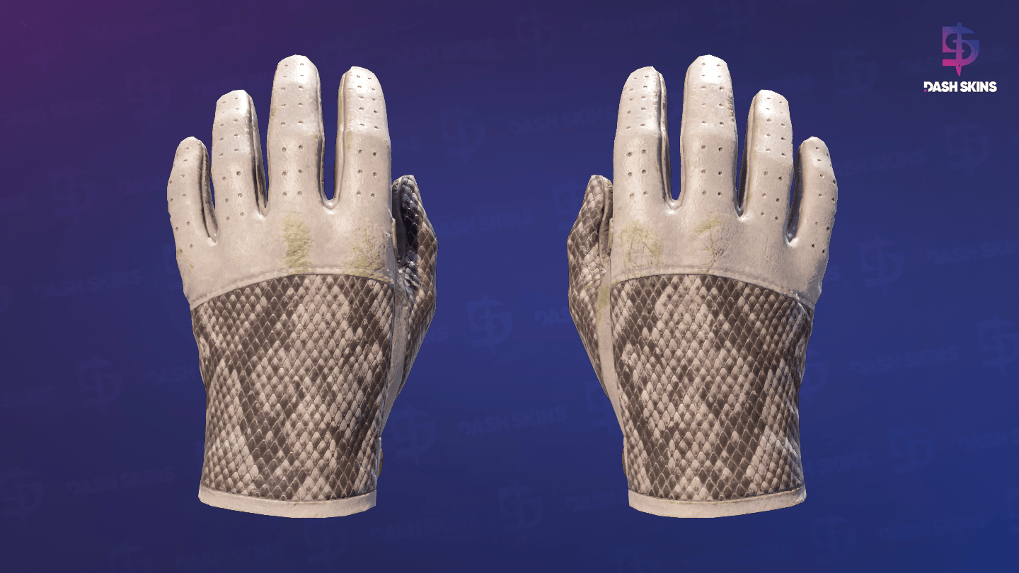★ Driver Gloves | King Snake (Well-Worn) Screenshot Playside