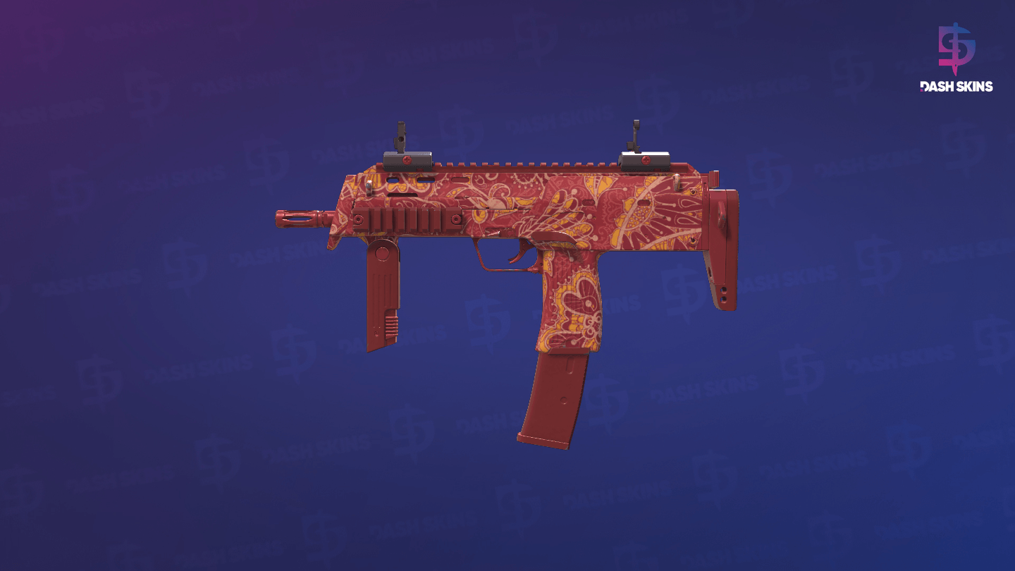 MP7 | Coral Paisley (Factory New) Screenshot Playside