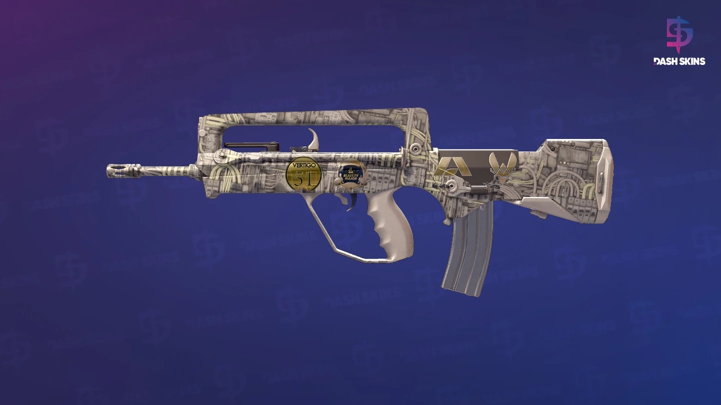 Souvenir FAMAS | Faulty Wiring (Field-Tested) Screenshot Playside
