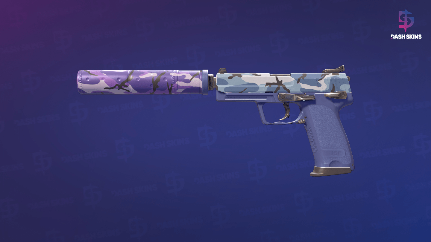 USP-S | Alpine Camo (Minimal Wear) Screenshot Playside