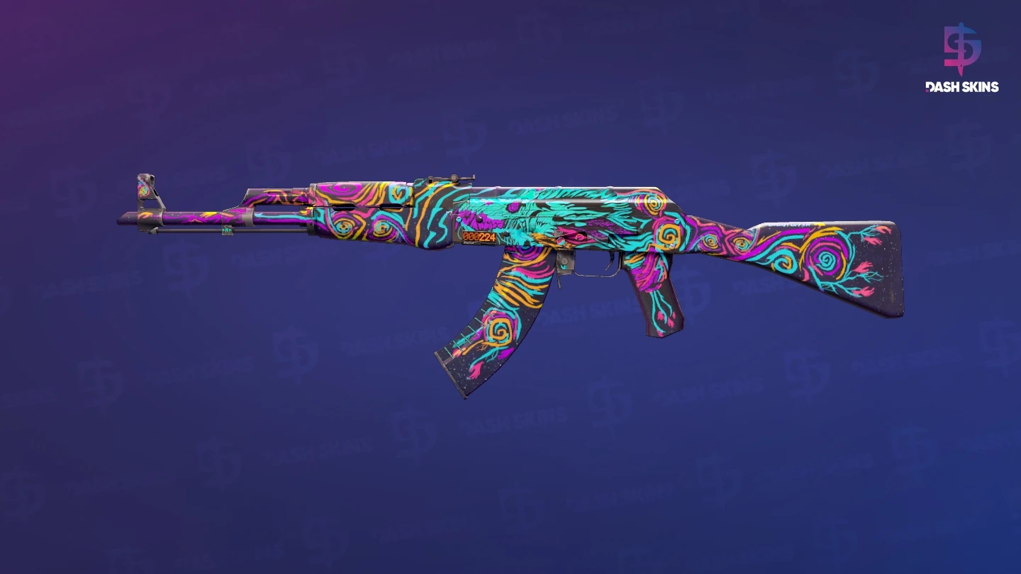 StatTrak™ AK-47 | Nightwish (Minimal Wear) Screenshot Playside