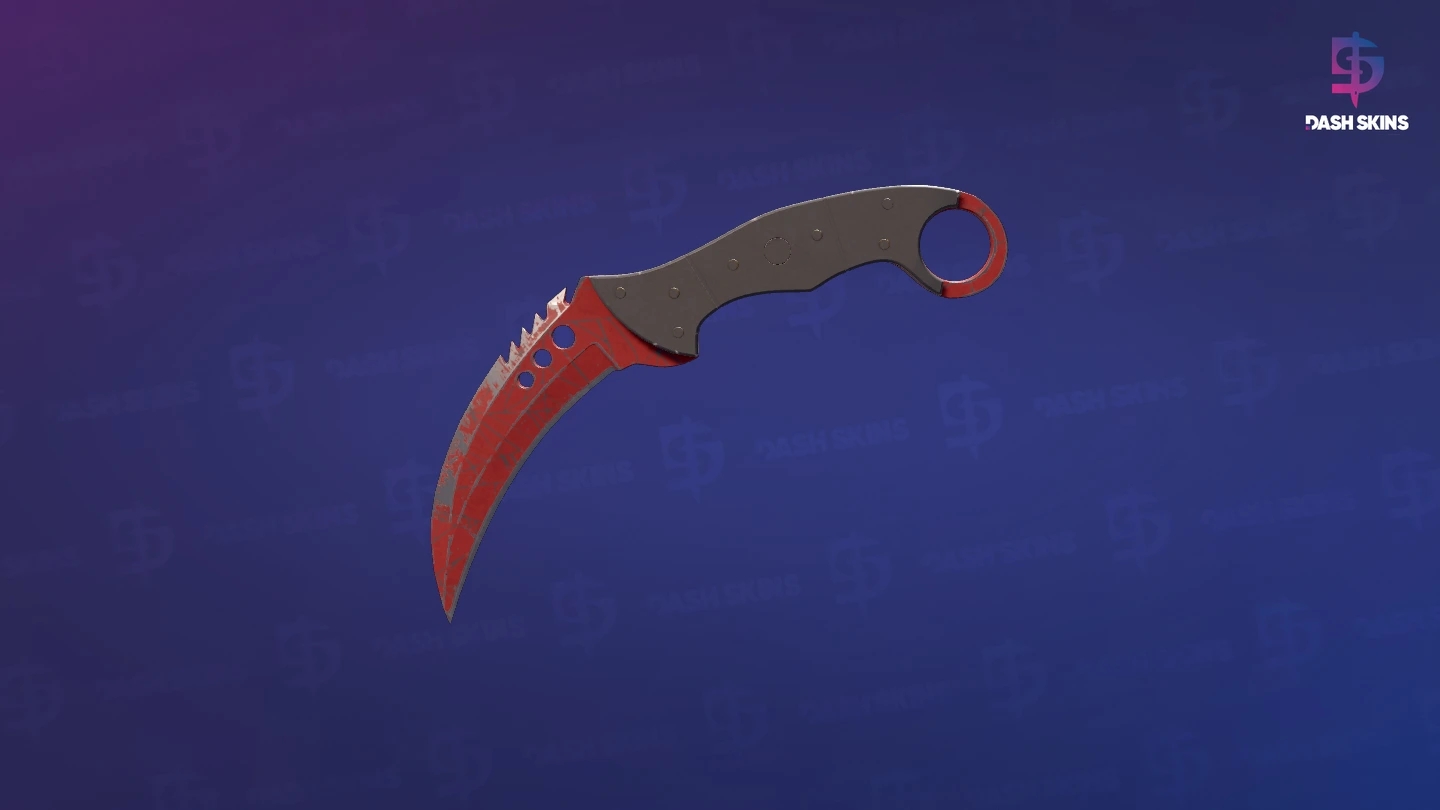 ★ Talon Knife | Crimson Web (Field-Tested) Screenshot Playside