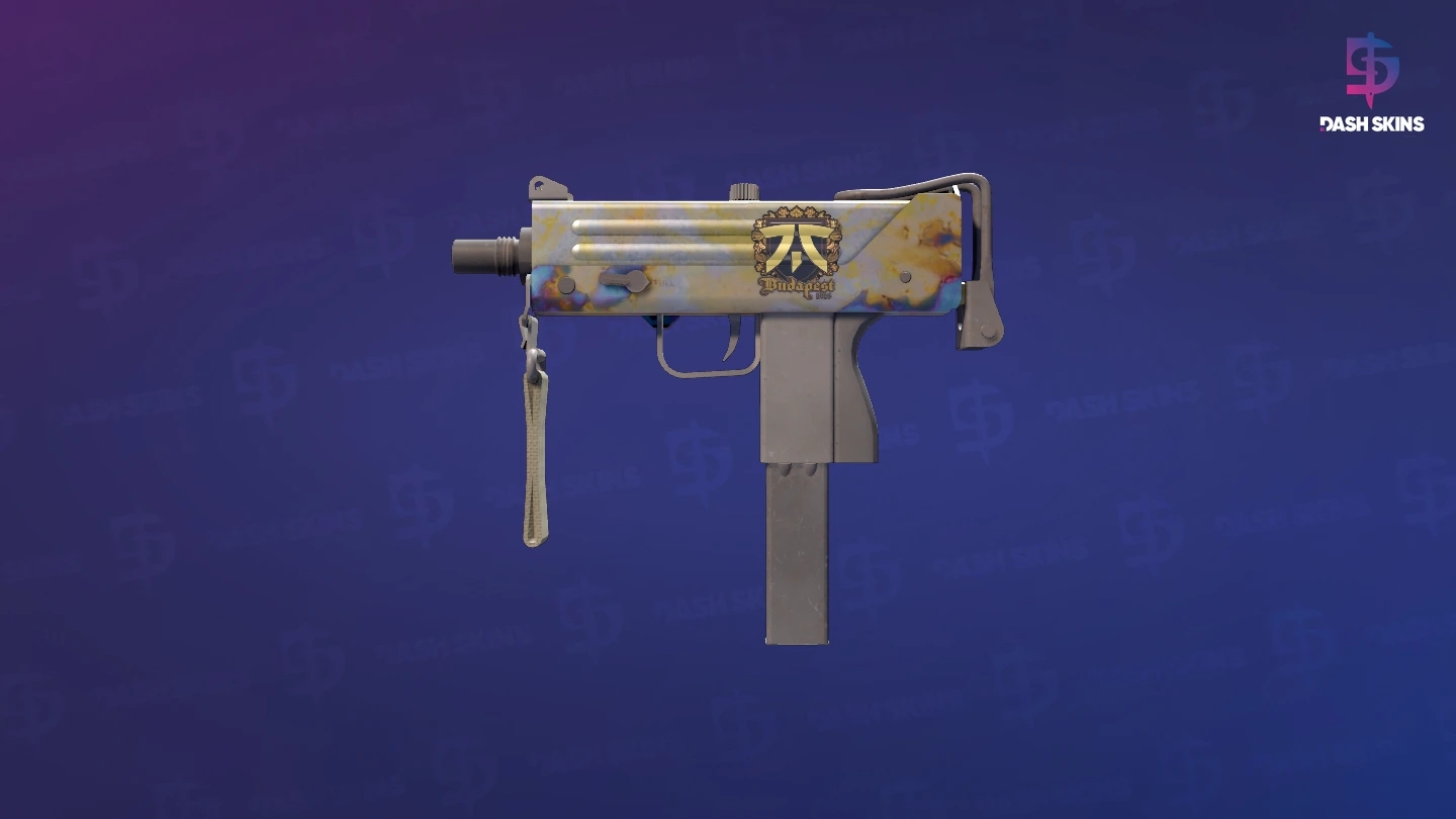 Souvenir MAC-10 | Case Hardened (Minimal Wear) Screenshot Playside