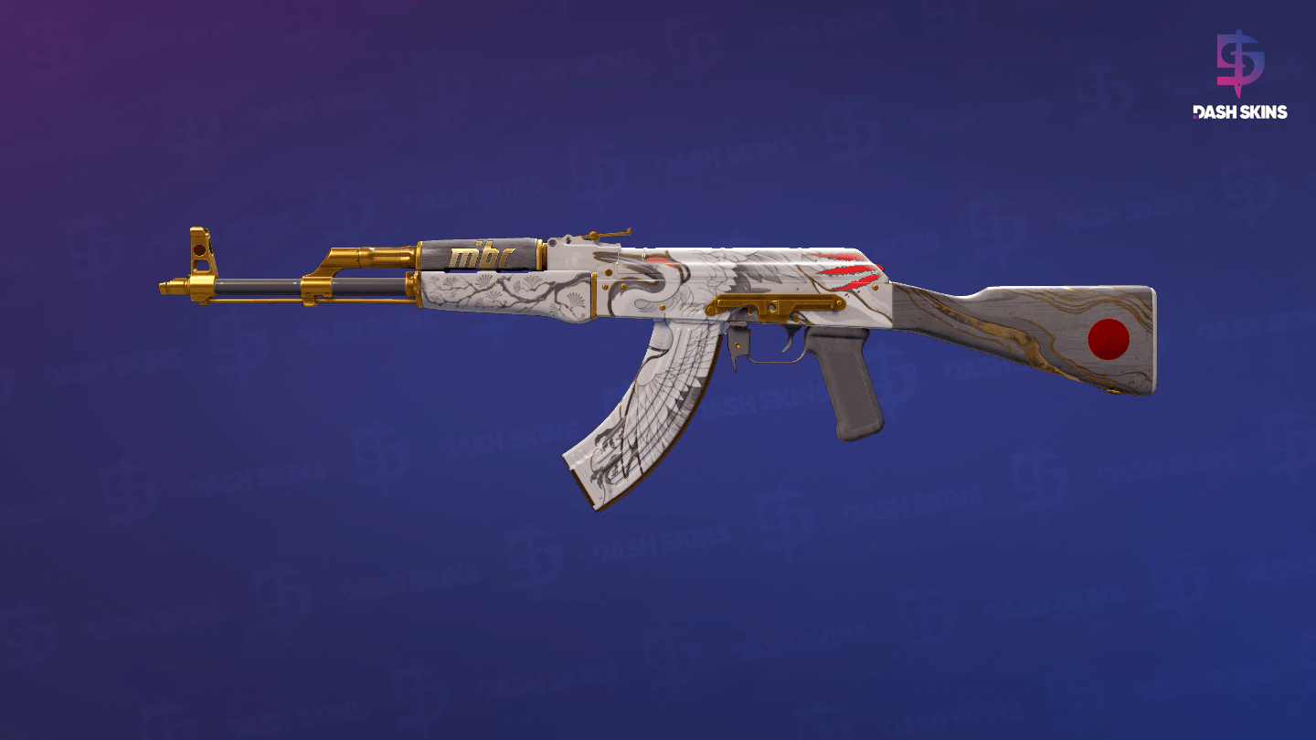 AK-47 | Crane Flight (Minimal Wear) Screenshot Playside