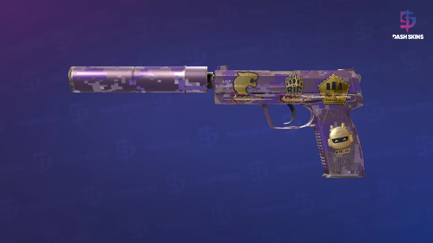Souvenir USP-S | Purple DDPAT (Field-Tested) Screenshot Playside