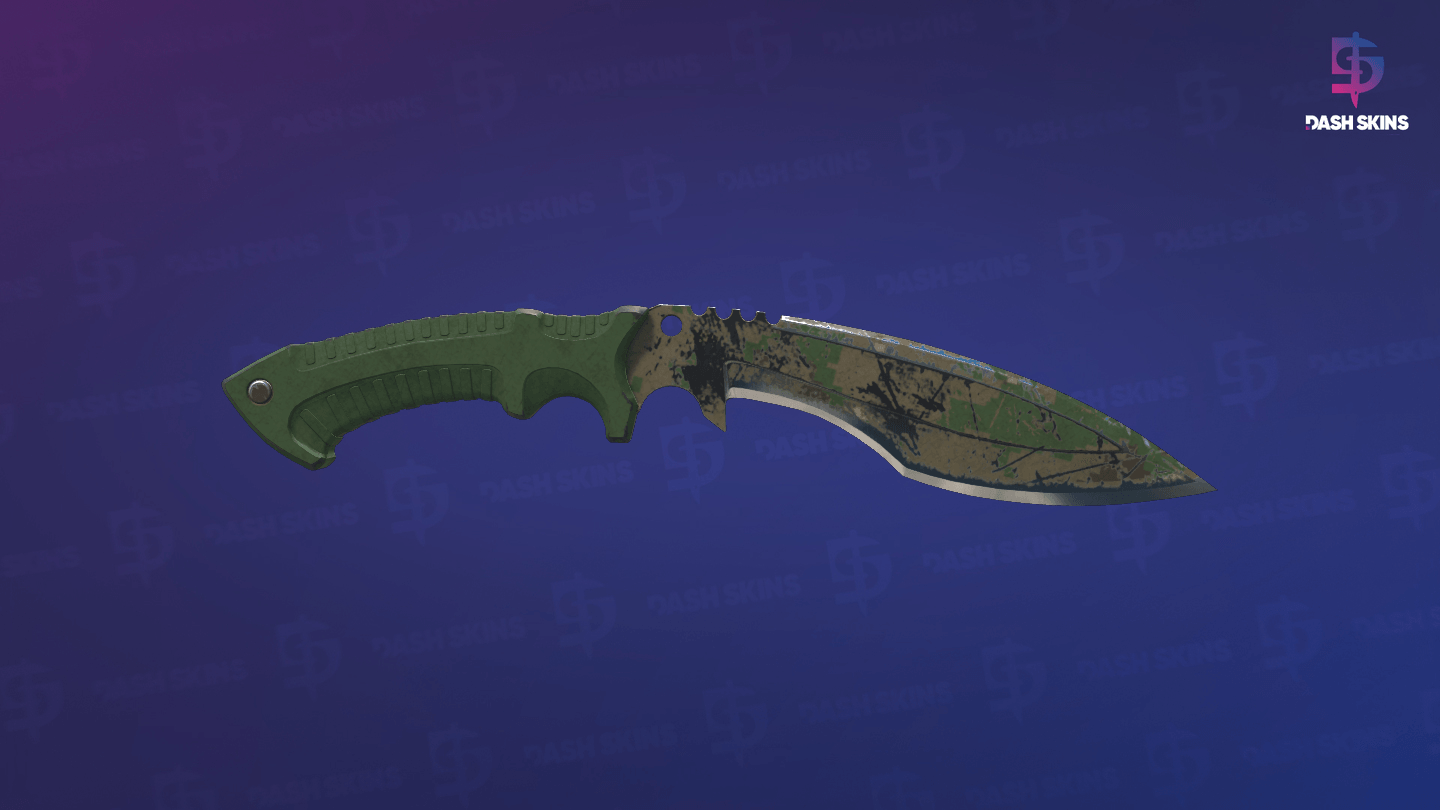 ★ Kukri Knife | Forest DDPAT (Battle-Scarred) Screenshot Playside