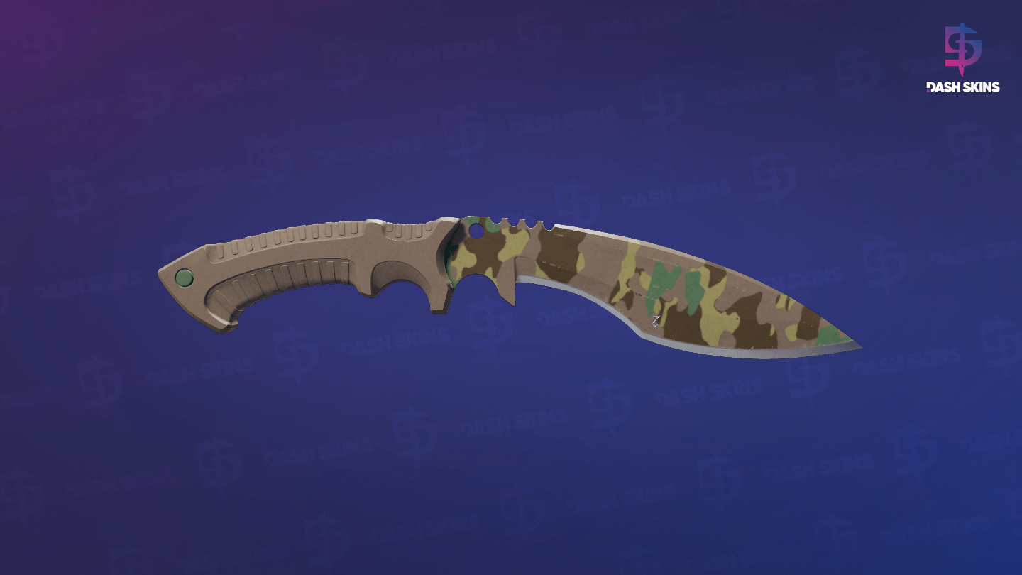 ★ StatTrak™ Kukri Knife | Boreal Forest (Field-Tested) Screenshot Playside