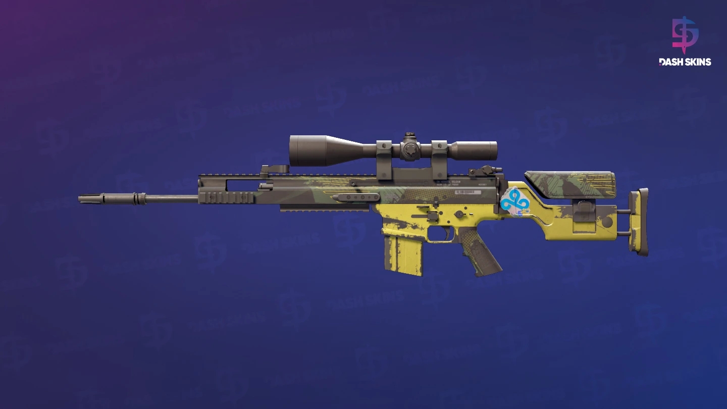 SCAR-20 | Jungle Slipstream (Field-Tested) Screenshot Playside