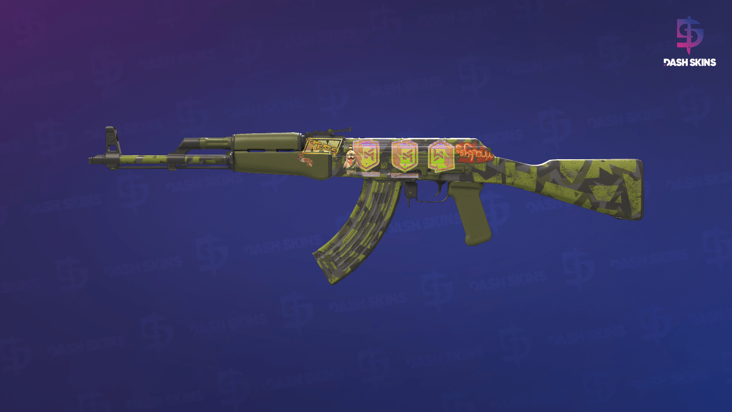 AK-47 | Olive Polycam (Factory New) Screenshot Playside