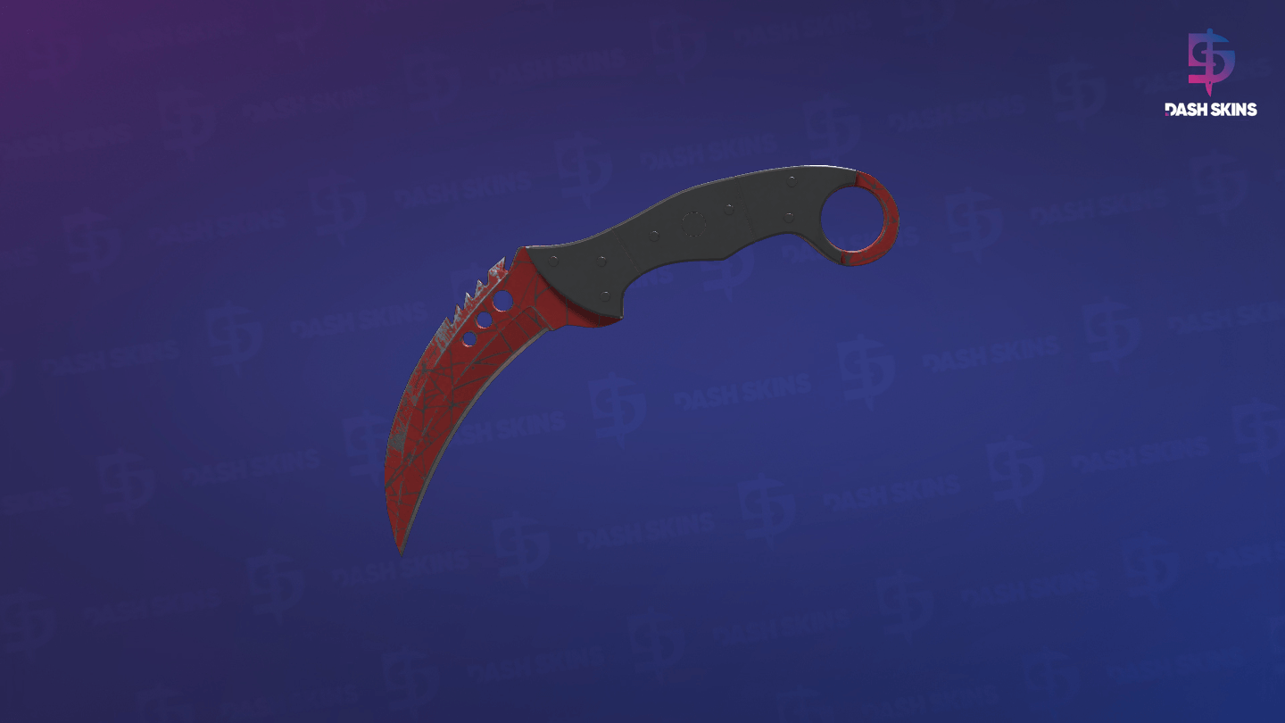 ★ Talon Knife | Crimson Web (Field-Tested) Screenshot Playside