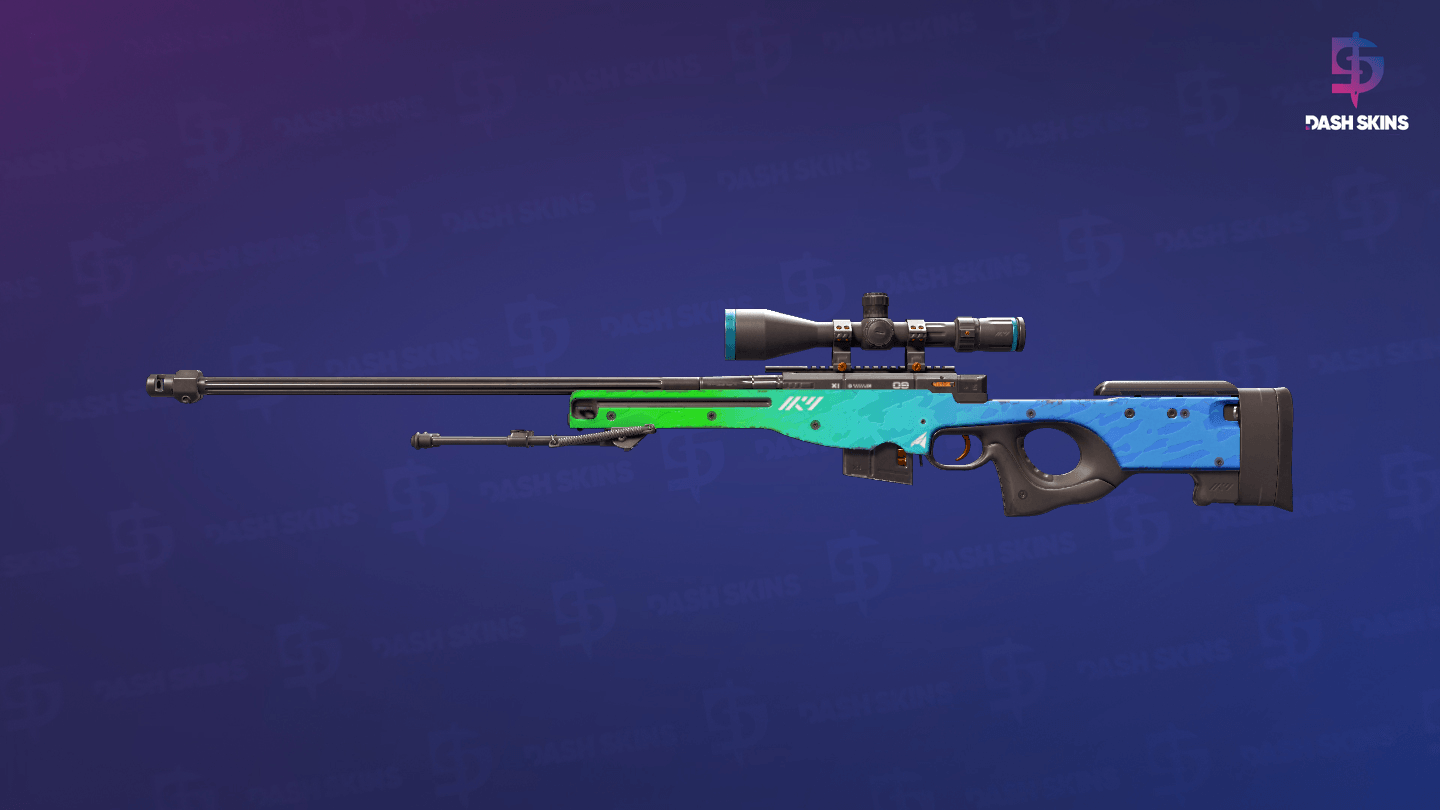 AWP | Ice Coaled (Field-Tested) Screenshot Playside
