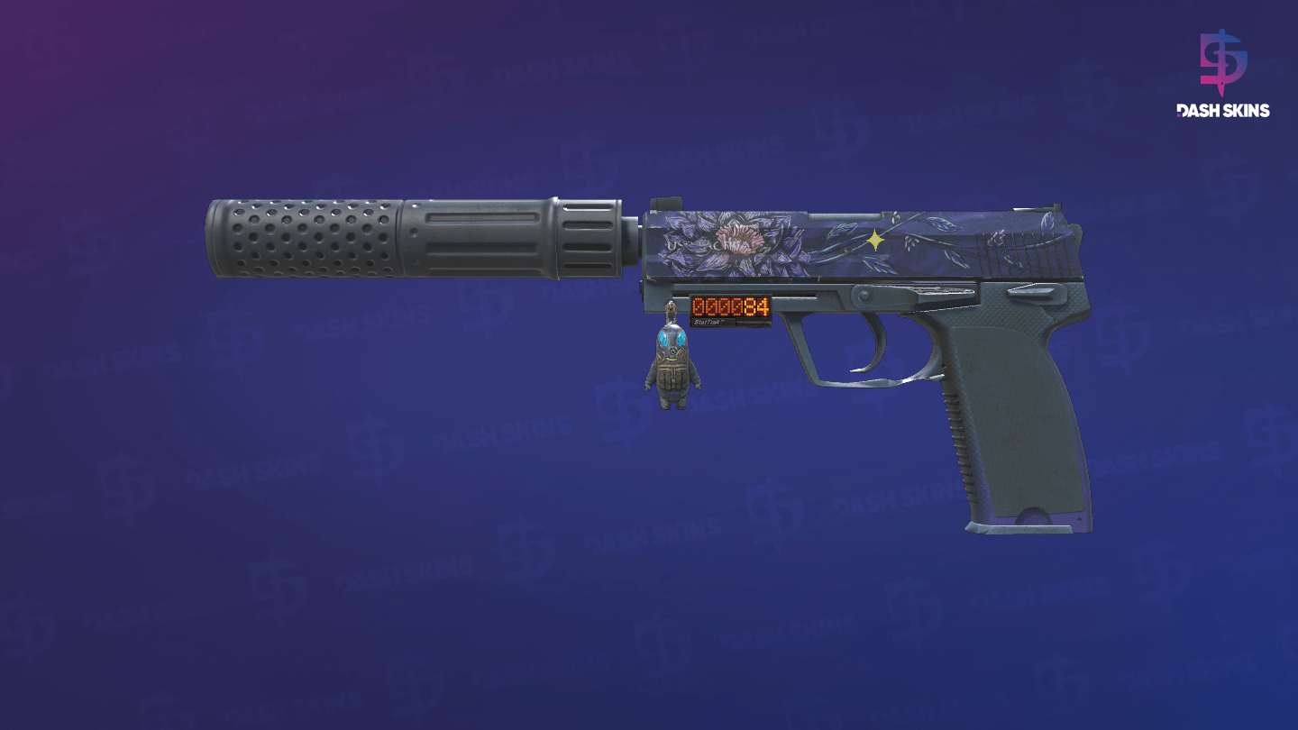 StatTrak™ USP-S | Black Lotus (Field-Tested) Screenshot Playside