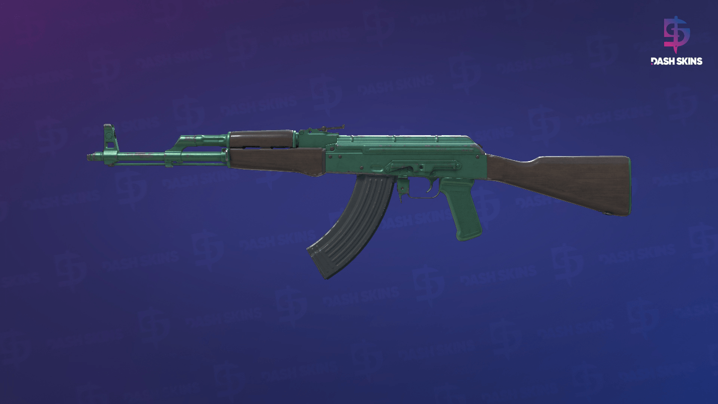 AK-47 | Wintergreen (Field-Tested) Screenshot Playside