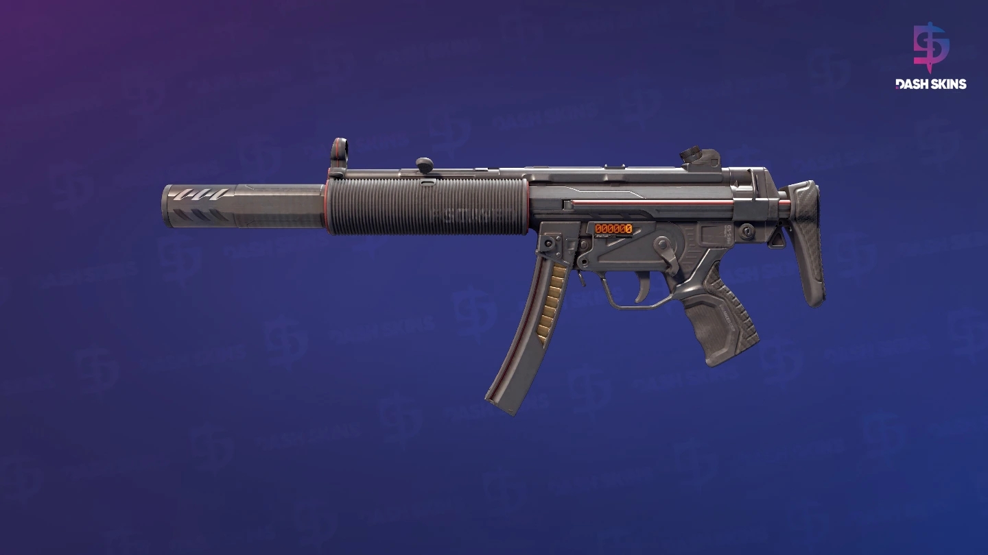 StatTrak™ MP5-SD | Focus (Well-Worn) Screenshot Playside