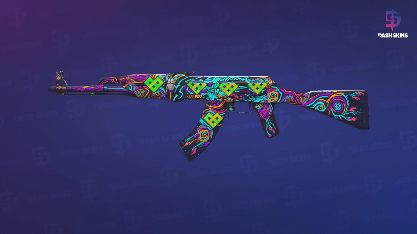 StatTrak™ AK-47 | Nightwish (Minimal Wear) Screenshot Playside