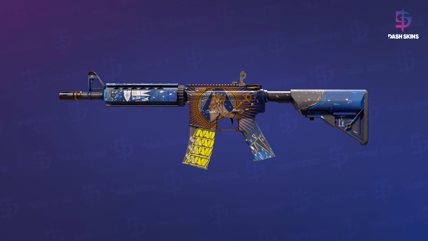 M4A4 | The Emperor (Battle-Scarred) Screenshot Playside