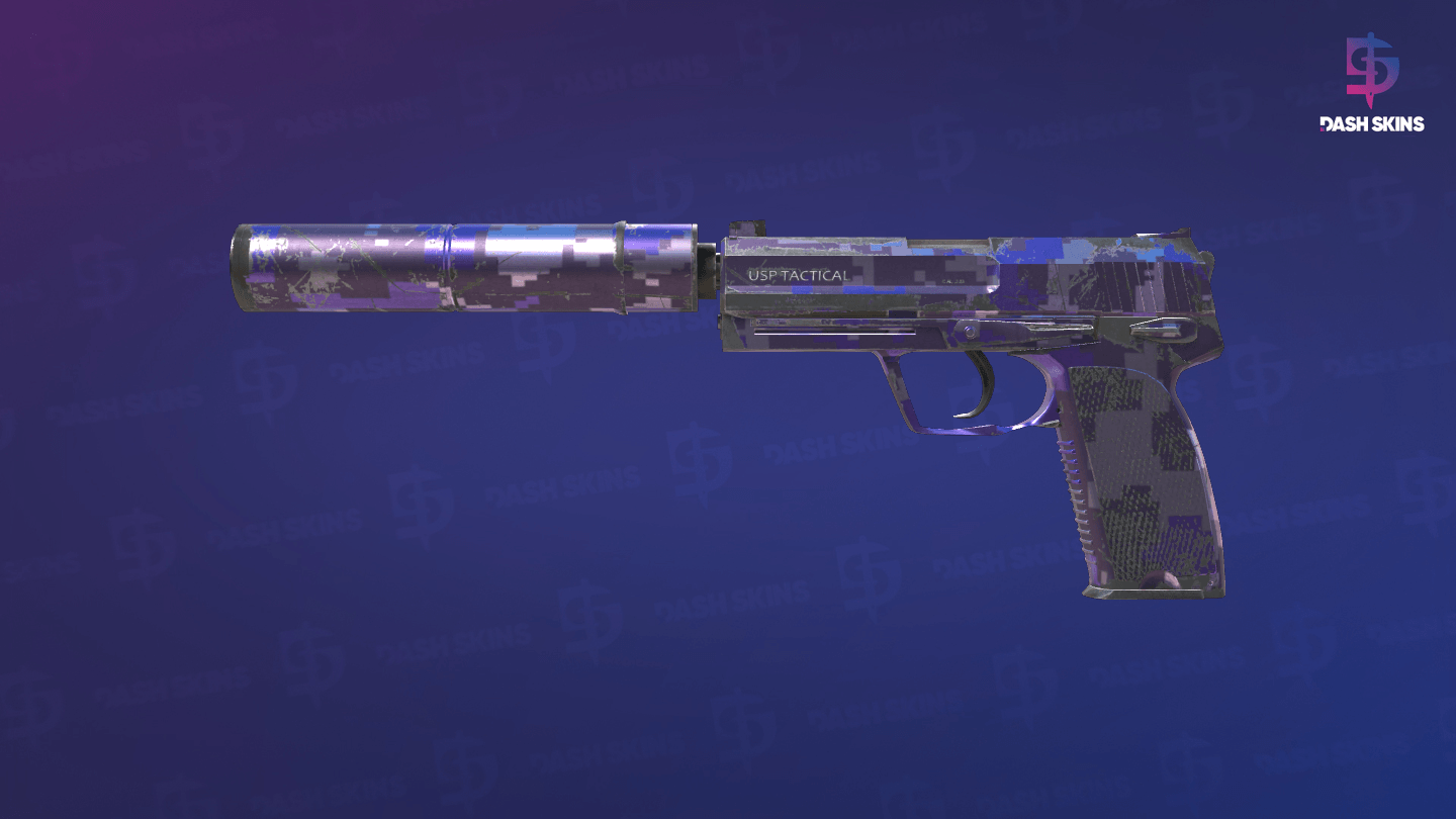 USP-S | Purple DDPAT (Field-Tested) Screenshot Playside