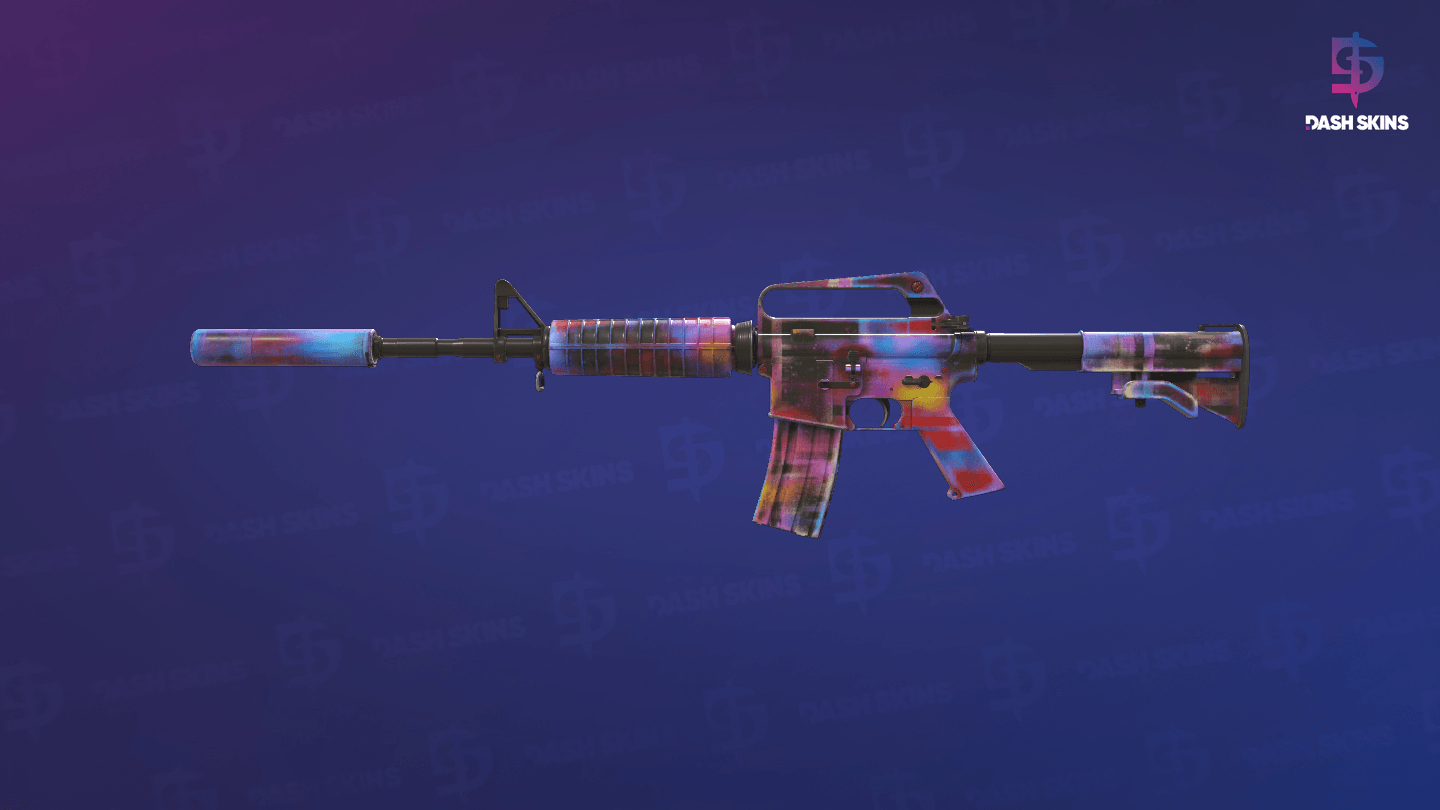 M4A1-S | Glitched Paint (Field-Tested) Screenshot Playside