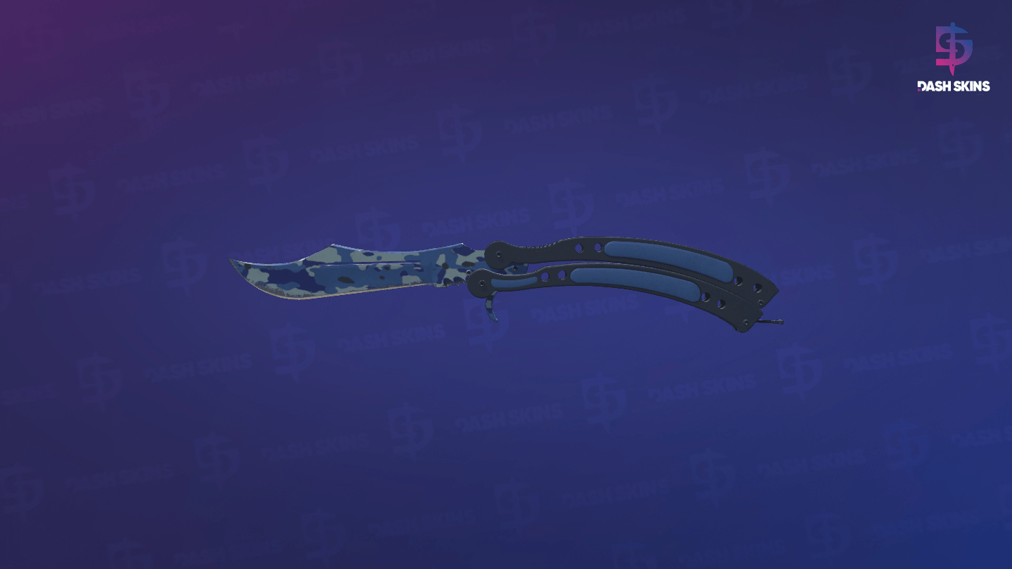 ★ Butterfly Knife | Bright Water (Field-Tested) Screenshot Playside