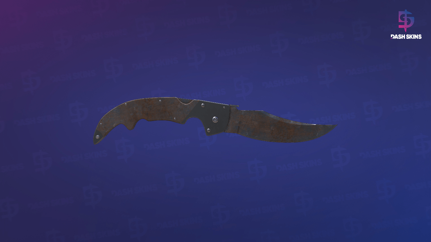 ★ Falchion Knife | Rust Coat (Battle-Scarred) Screenshot Playside
