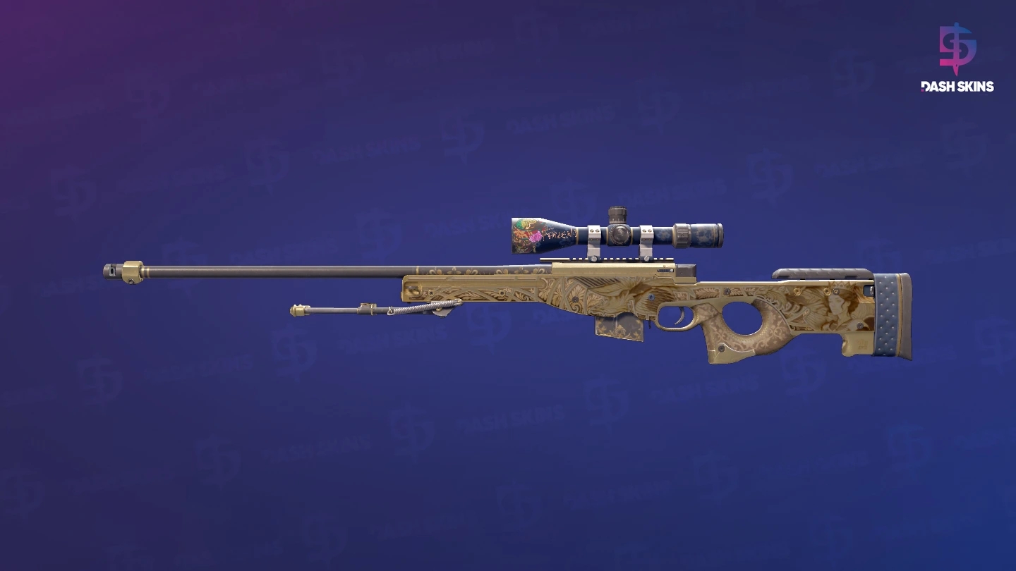 AWP | Queen's Gambit (Well-Worn) Screenshot Playside