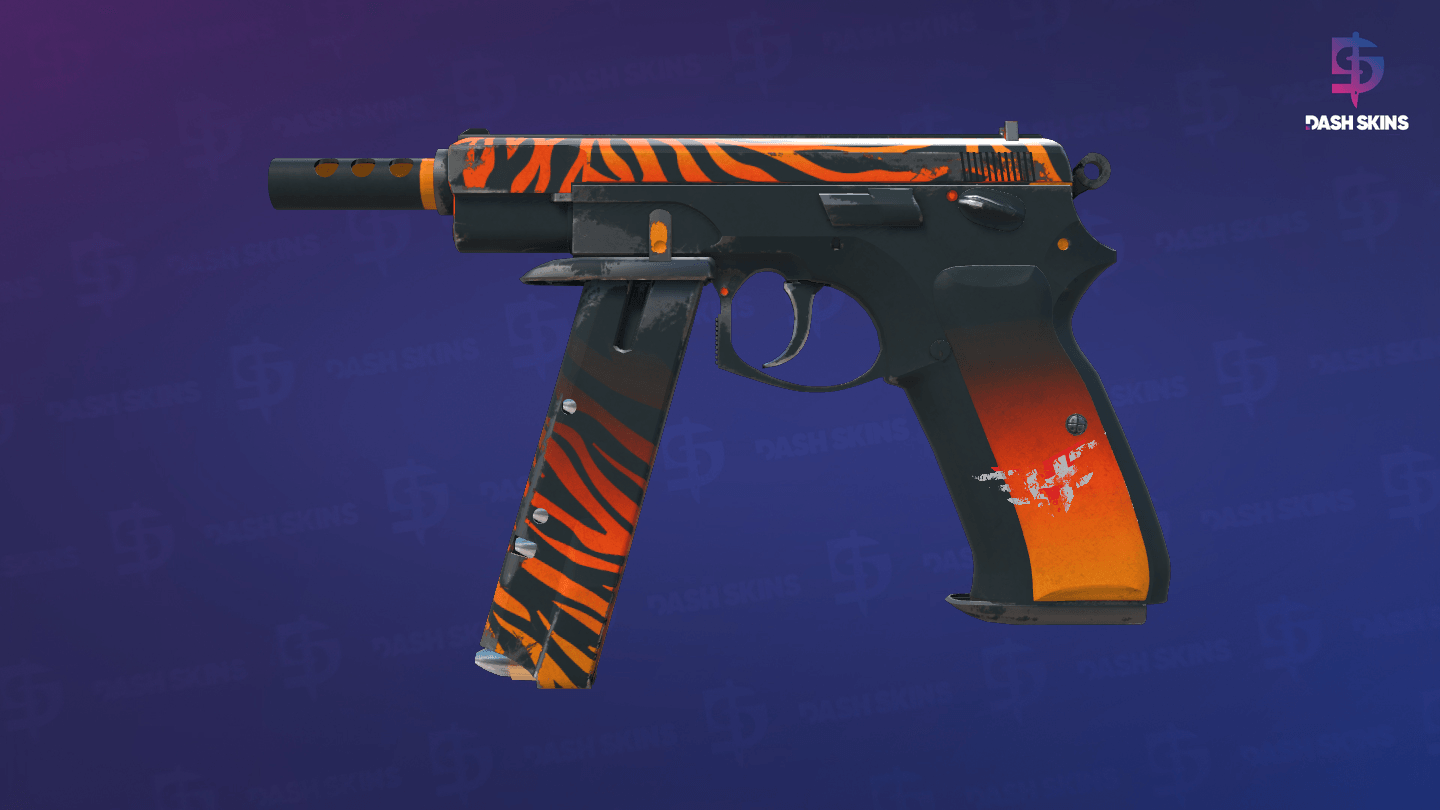 CZ75-Auto | Tigris (Field-Tested) Screenshot Playside