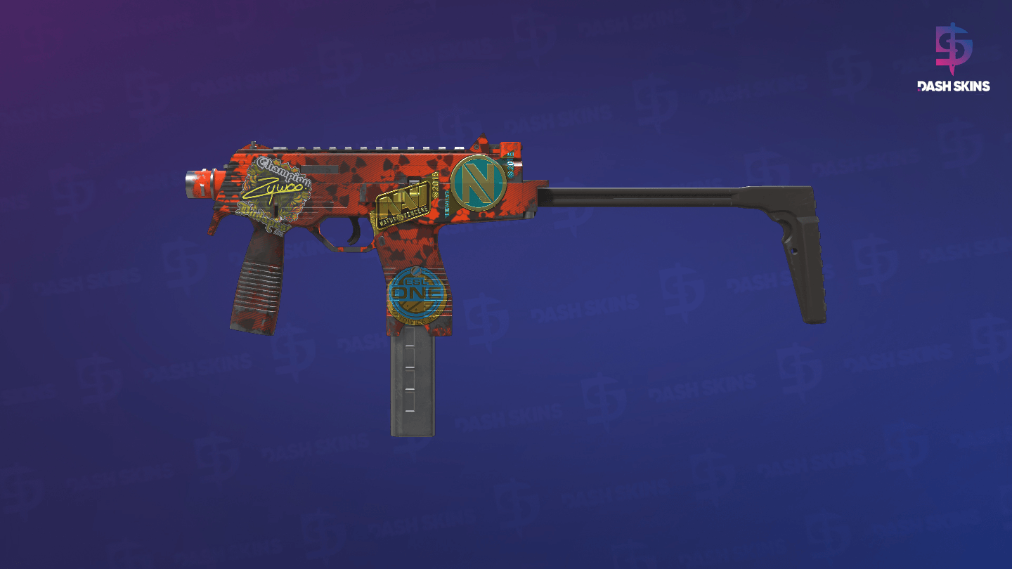 Souvenir MP9 | Setting Sun (Field-Tested) Screenshot Playside