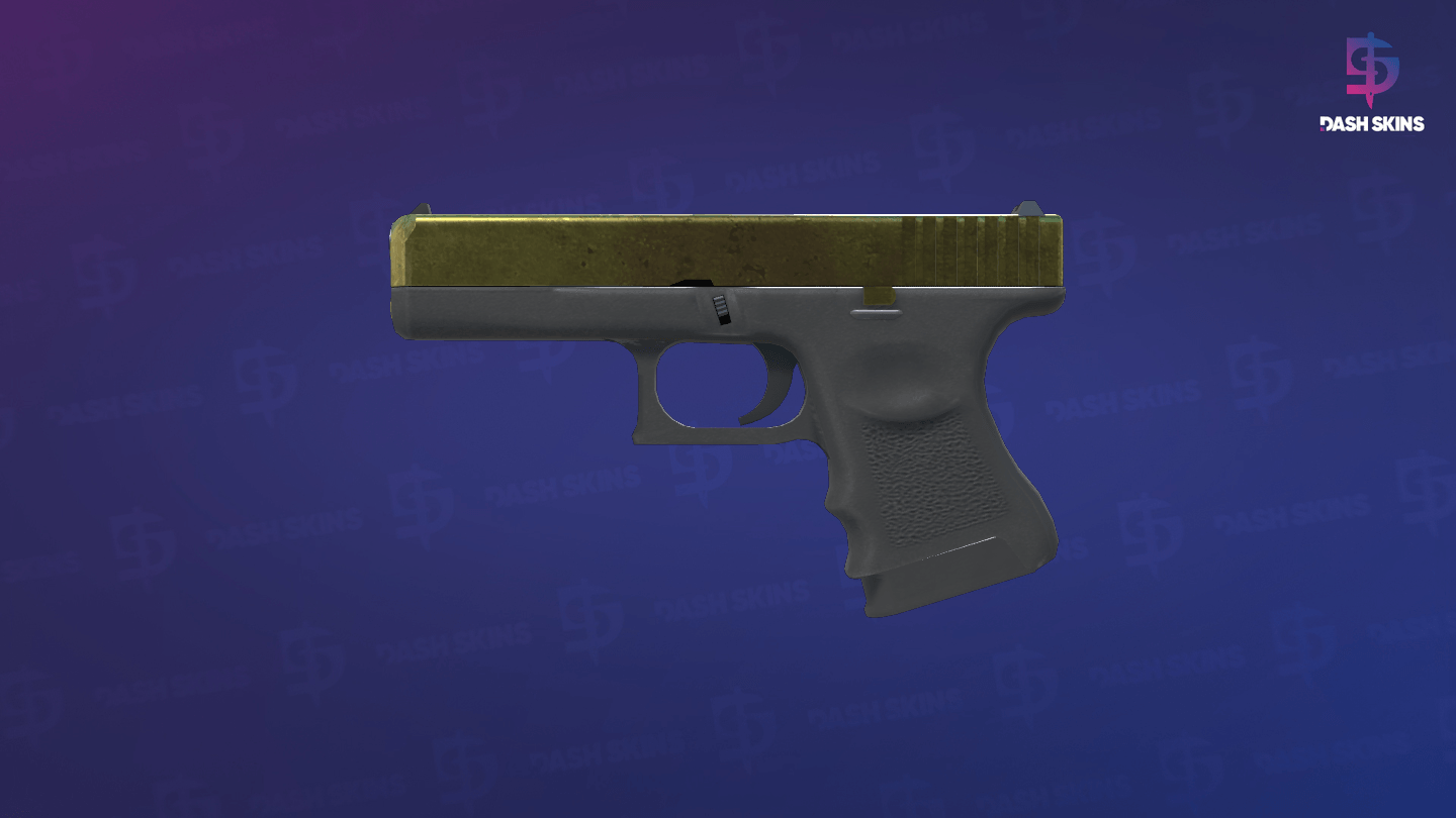 Glock-18 | Brass (Field-Tested) Screenshot Playside